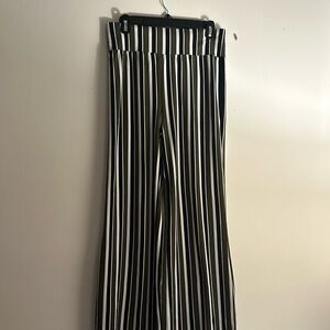 Long striped pants